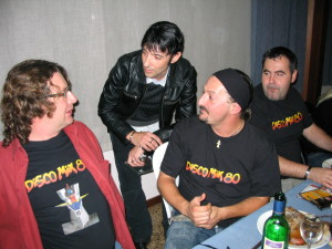 Charly, Yildori, Tony y Javi